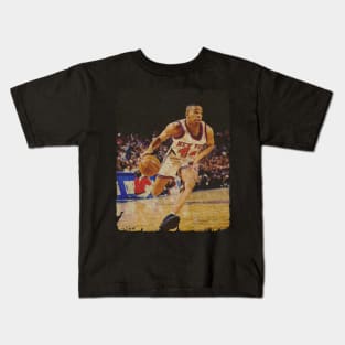 Hubert Davis in New York Knicks Kids T-Shirt